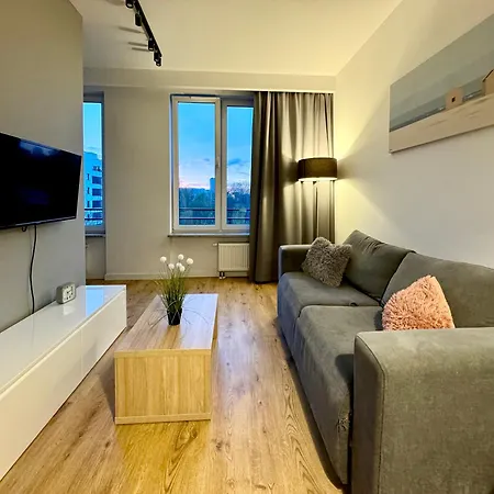 Ferienwohnung K22 Wola Slawinska 6/511 Z Wanna Warschau Exterior foto